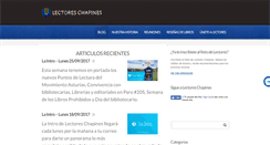 Desktop Screenshot of lectoreschapines.com
